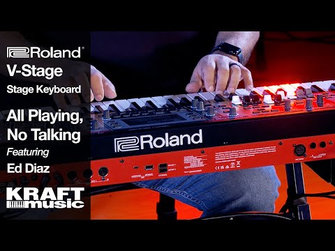 Демонстрация звучания музыкальной рабочей станции Roland V-STAGE
