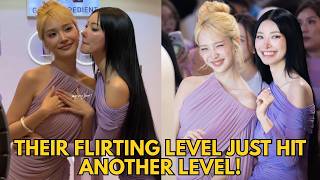 JINGJING KISSED JAN’S CHEEK!  THEIR FLIRTING LEVEL JUST HIT ANOTHER LEVEL!