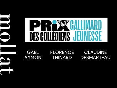 Prix des collégiens Gallimard Jeunesse 2024 - Gaël Aymon, Florence Thinard et Claudine Desmarteau