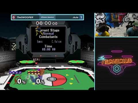 The Nightclub S1E9: FISA | JoJo (Captain Falcon) vs TheSWOOPER (Samus) - Winners Quarters