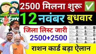 Download lagu 12 नवंबर बुधवार | maiya samman yojana | Ration Card | maiya Yojana ka paisa kab milega ? mp3