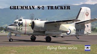 Grumman S-2 Tracker 844    Airborne with history