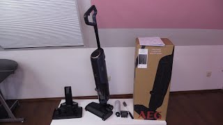 AEG AW81U3DB Nass- und Trocken Akku Staubsauger mit Wischfunktion