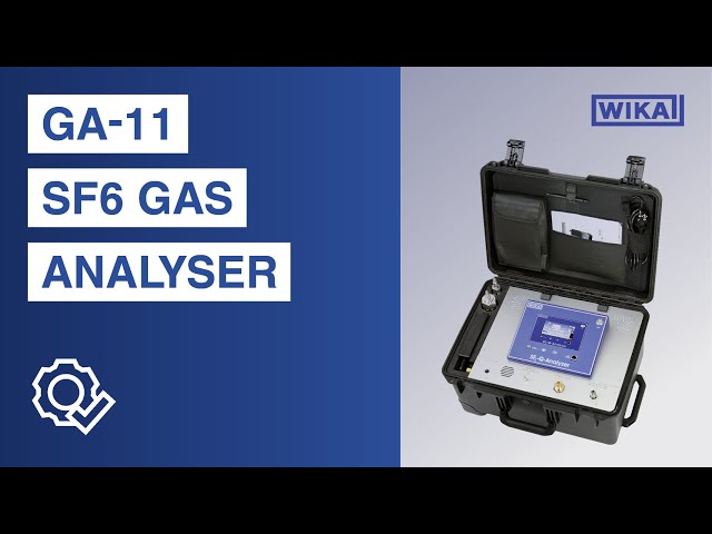 Analysis instrument for determining the quality of SF6 gas, model GA11 at Electricity Forum