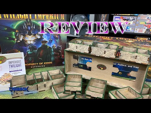 Twilight Imperium : Prophecy of Kings Organizer Review - The Broken Token's Imperious Twilight