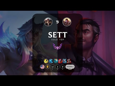 Sett Top vs Jayce - NA Master Patch 13.6