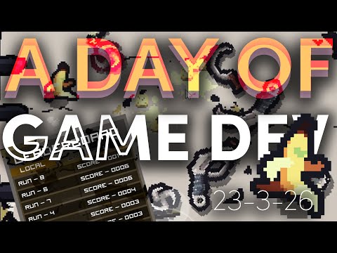 A Day of Solo Indie Game Dev - Devlog