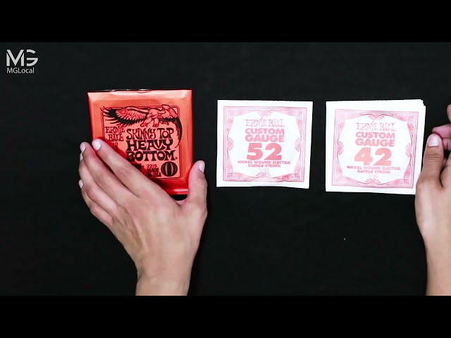 Vídeo relacionado con Ernie Ball Skinny Top Heavy Bottom Slinky - Cuerdas para guitarra eléctrica de 8 cuerdas, calibre 9-80