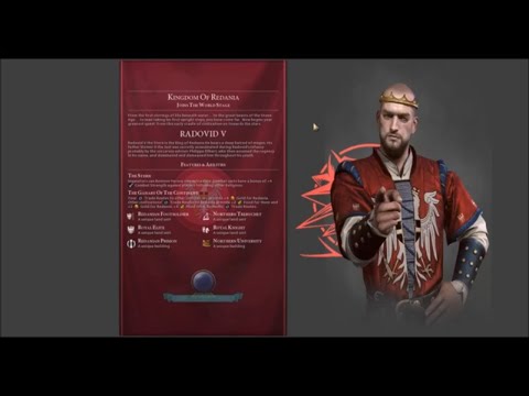 Sid Meier's Civilization VI, Radovid V of Redania (Witcher Mod)\