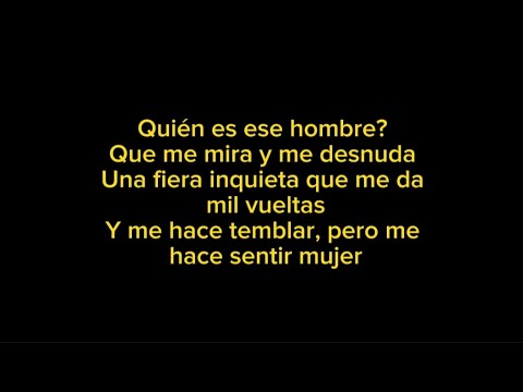 Ángela María Forero || Fiera inquieta (Quién es ese hombre) [ Pasión de Gavilanes ] { Letra }