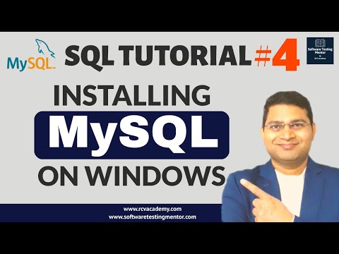 SQL Tutorial 4 How to Install MySQL on Windows