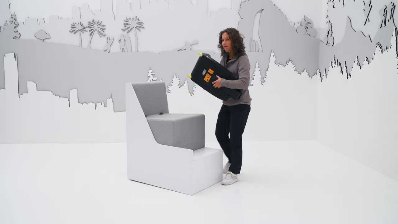 Avinstallera Thule Alfi ISOFIX-bilbarnstolsbas