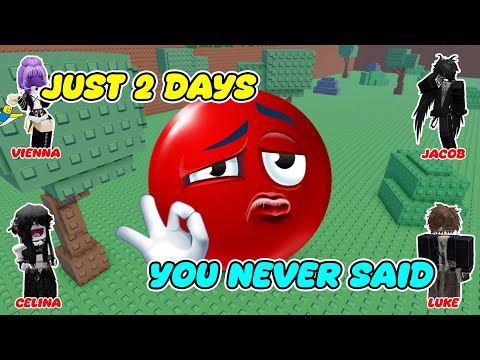 They Ignored Me When I Had 2 Days Left | ROBLOX TEXT TO SPEECH