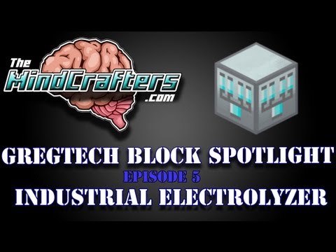 GregTech Block Spotlight Episode 5 - Industrial Electrolyzer