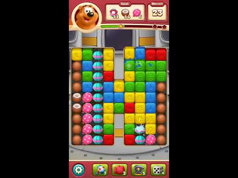 Toon blast 3034 crown 3 stars