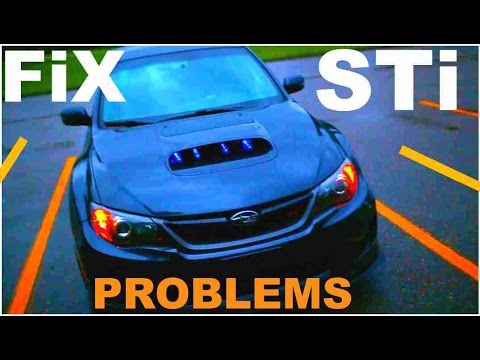 Fixing SUBARU WRX PROBLEMS -Whiteline Steering rack bushings swaybars STi Transmission mount install