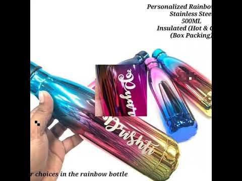 Holographic Water Bottles