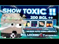Show TOXIC Is Back Guys! (Tons of Pros With GHCS) All Net 100++ | Growtopia