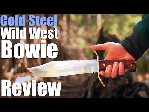Cold Steel Wild West Bowie Review.  A Western W49 homage. Praise be.