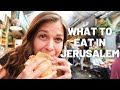 BEST STREET FOOD IN JERUSALEM ISRAEL PALESTINE TRAVEL VLOG