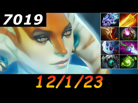 Dota 2 Naga Siren 7019 MMR 12/1/23 (Kills/Deaths/Assists) Ranked Full Gameplay