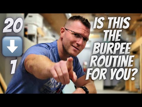 Could This Be The PERFECT BURPEE Routine for You? 20-1 Burpees and Squats!