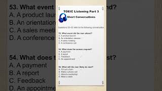 TOEIC listening Challenge! Can You Answer This? 🎧 #toeiclistening #englisheveryday #toptrending