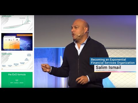 Becoming An Exponential Financial Services Organization | Salim Ismail | Exponential Finance