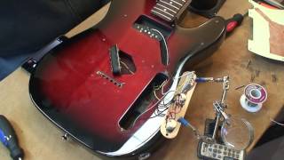 Video thumbnail for 2016 Squier Standard Telecaster: US Standard Pickups Installed by Woodeso's Guitar Mods