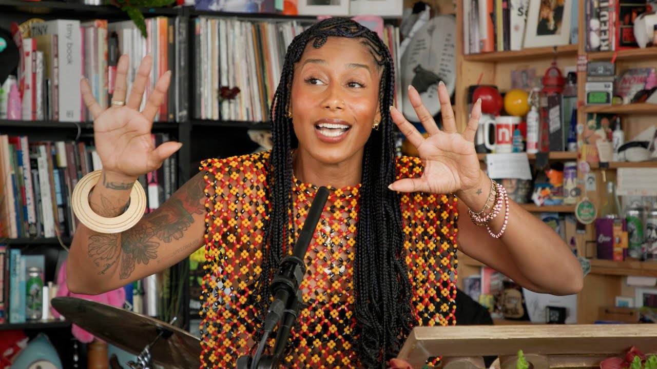 Aja Monet: Tiny Desk Concert YOUTUBE