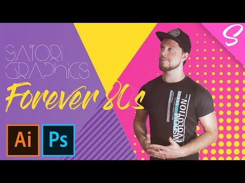 Place Yourself Into An 80s Vector Pattern (4K DESIGN TUTORIAL)