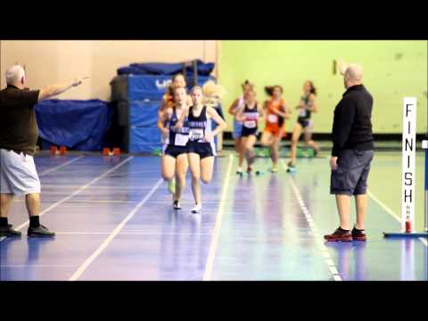 Girls 1600 Indoor districs 2012