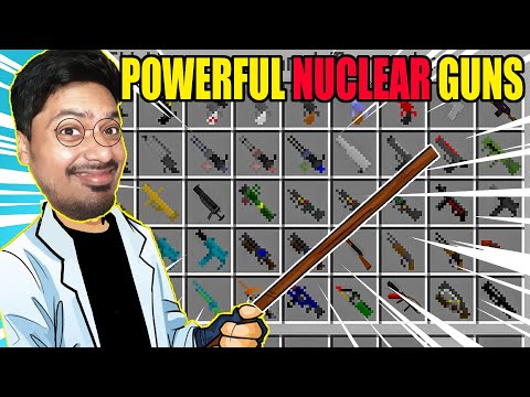 Thunder boi - ** TRAIN BOMB GUN ** in minecraft  | minecraft hindi