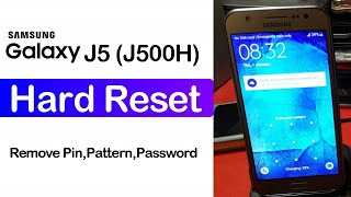 Samsung Galaxy J5 Forgot Pattern , Pin, Password, Hard Reset Easy Method
