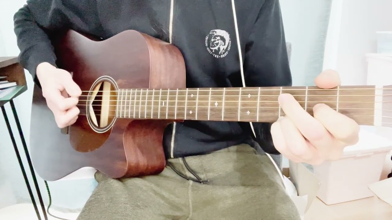 Roberto Barlocci playing the intro riff to The Joker on electric guitar