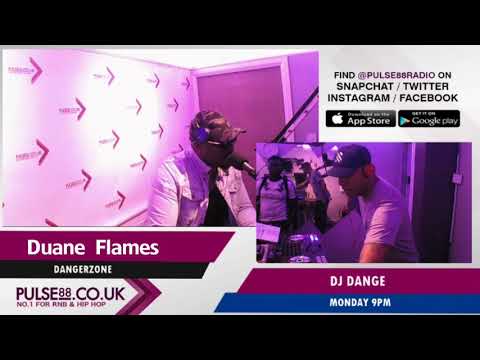 Duane flames Dangerzone Showcase Pulse88 Radio with Dj Dange