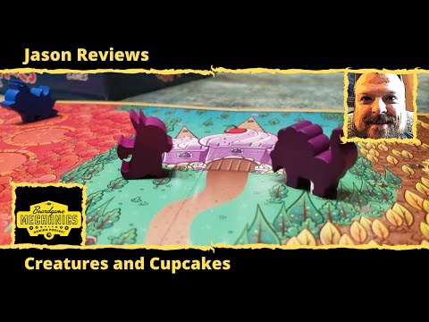 Jason's Board Game Diagnostics of Creatures and Cupcakes