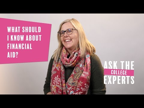 What should I know about financial aid? | Ask the College Experts