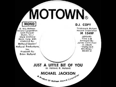 1975 Michael Jackson - Just A Little Bit Of You (mono radio promo 45)
