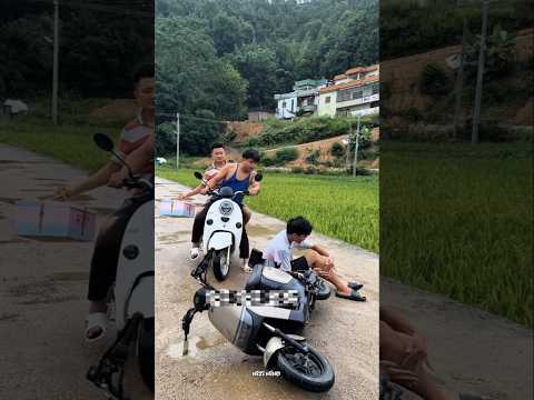 They Turned My Bike Into Scrap in Seconds 😂 #shortvideo