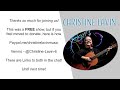 Christine Lavin presented by Uptown Concerts