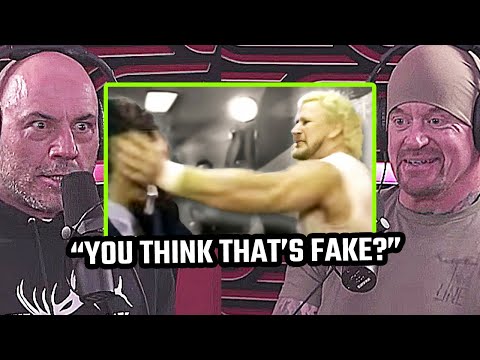 Joe Rogan & Undertaker Watch Back The Infamous David Schultz Slapped Reporter