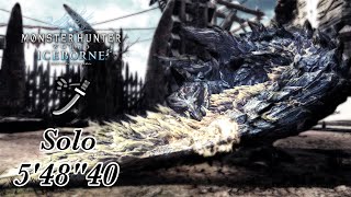 【MHWI】闘技大会マスター級04 ディノバルド亜種 Sランク 太刀 ソロ 5'48"40