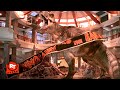 Jurassic Park 1993 T Rex Vs The Raptors Scene Movieclips