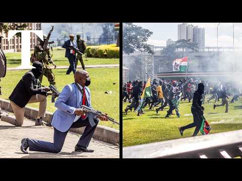 Kenya protests: Ten dead as demonstrators storm parliament
