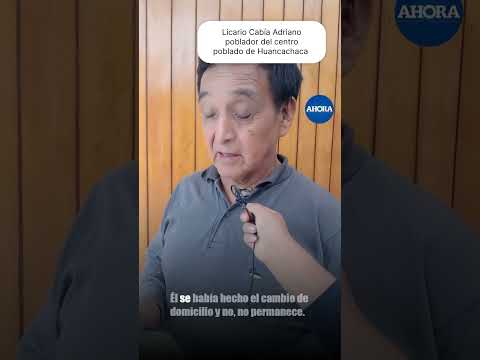 Huancachaca denuncia abandono y falta de respuesta del alcalde provincial de Yarowilca