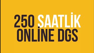 ONLİNE DGS KURSU MART GRUBU BAŞLIYOR! - TASARI ONLİNE (Kurs linki açık