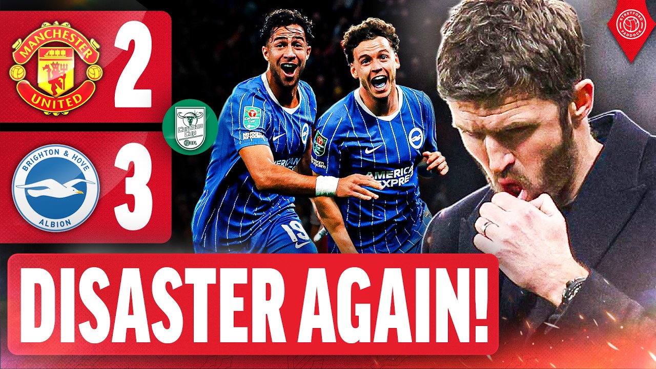 Manchester United Vs Brighton & Hove Albion | Carabao Cup R3 | Match Review