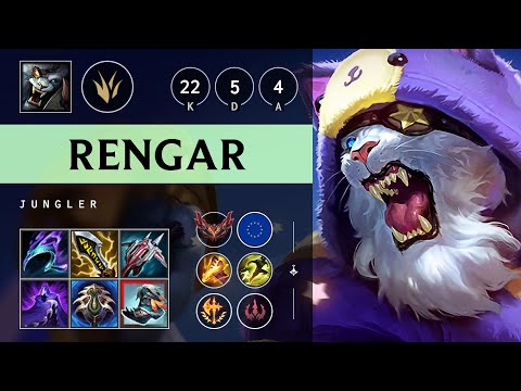 Rengar Jungle vs Karthus - EUW Grandmaster Patch 25.10