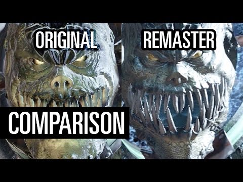 Batman - Return to Arkham - Graphics comparison - Remastered(Xbox One) vs Original(PC)